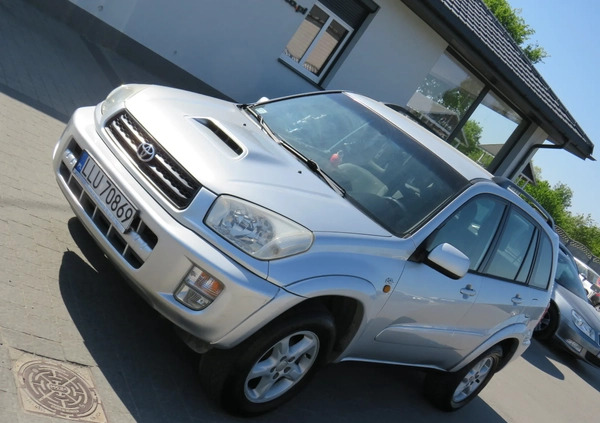 Toyota RAV4 cena 14900 przebieg: 249000, rok produkcji 2002 z Mirosławiec małe 742